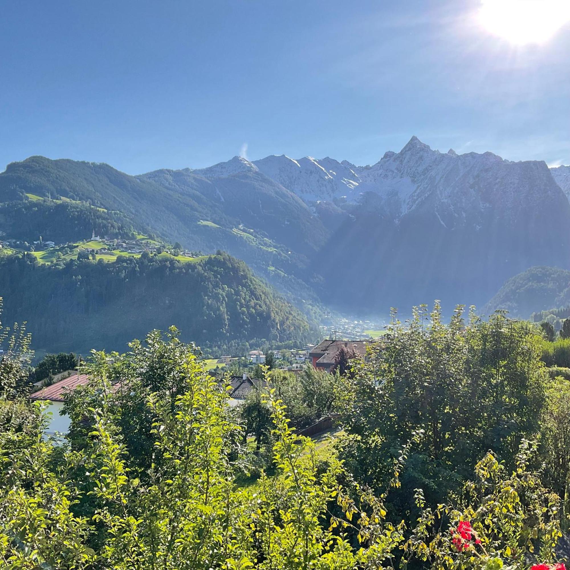 Komfortable Ferienwohnung mit herrlicher Aussicht Sautens Exterior foto